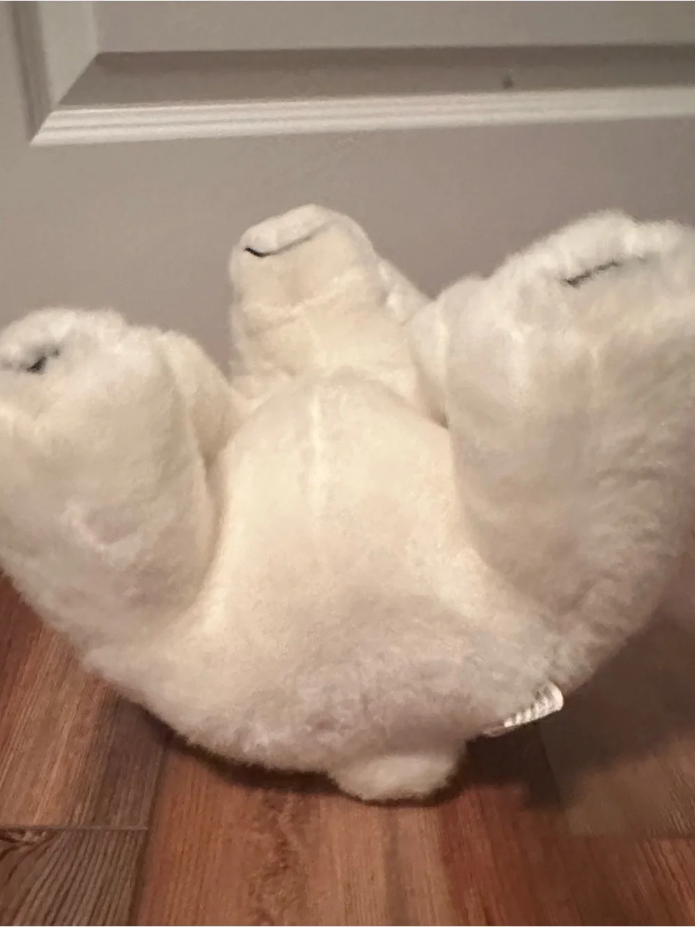 Vintage 1993 Coca Cola White Polar Bear Plush with Red Logo NWT